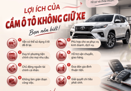 LỢI ÍCH CỦA CẦM Ô TÔ KHÔNG GIỮ XE